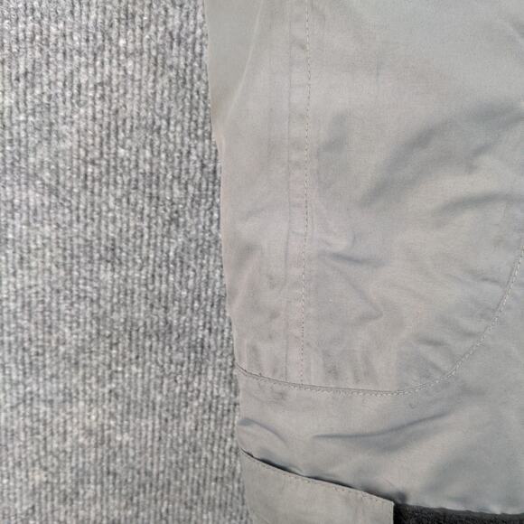 UPS Uniform Coat Mens Size M Gray Full Zip Pockets Clique Graphic Logo - Picture 11 of 16